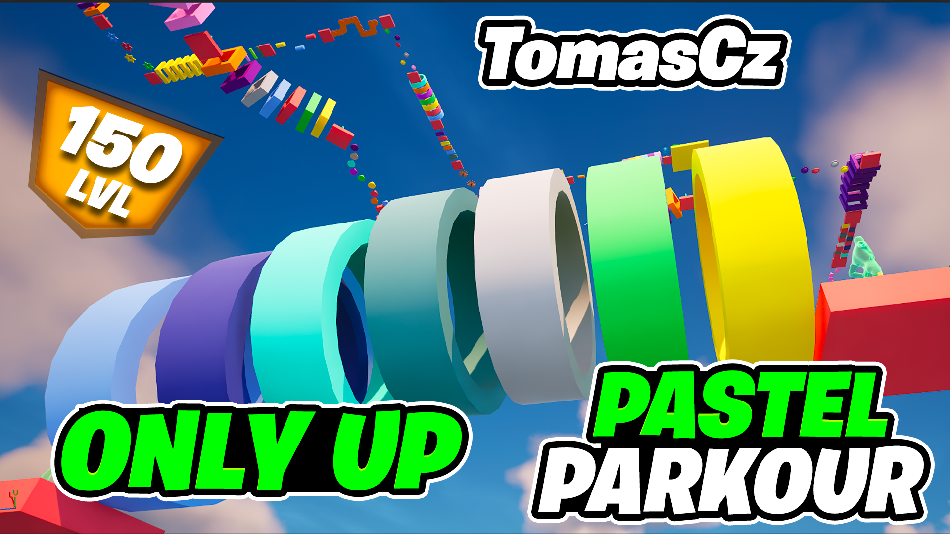 Only Up Pastel Parkour – 150 Levels (cover)