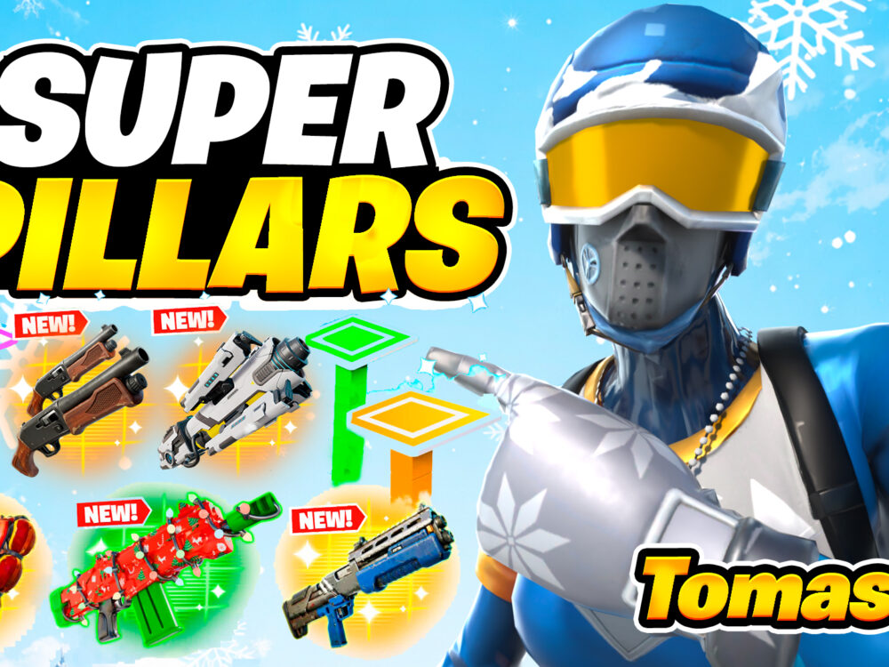 Super Pillars Fortnite Island