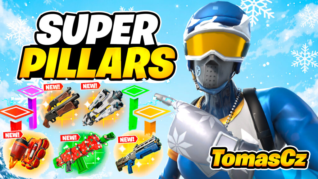 Super Pillars Fortnite Island