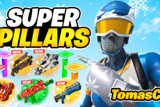 Super Pillars Fortnite Island